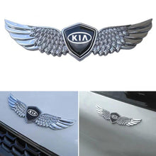 Load image into Gallery viewer, Kia Logo Wings Badge Emblem Sticker
