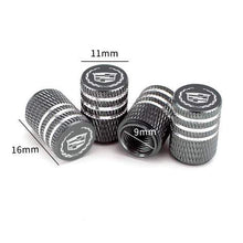 Load image into Gallery viewer, 4pcs Cadillac Logo Tire Valve Caps
