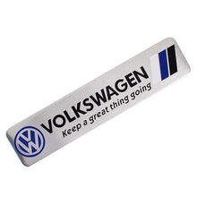 Load image into Gallery viewer, Volkswagen Keep A Great Thing Going Trunk Emblem Sticke
