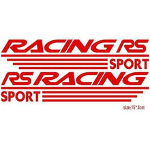 Load image into Gallery viewer, RS RACING SPORT Mirror Vinyl Sticker for Ford
