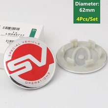 Load image into Gallery viewer, 4pcs 63mm SV Special Wheel Hub Caps for Range Rover
