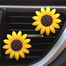 Load image into Gallery viewer, Sunflower Clip Car Air Freshener
