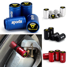 Load image into Gallery viewer, 4pcs Cupra Sports Logo Tire Valve Caps
