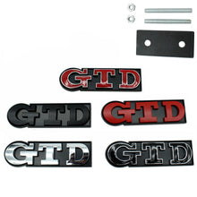 Load image into Gallery viewer, GTD Grill  Emblem Sticker for Volkswagen
