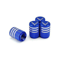 Load image into Gallery viewer, 4pcs Chevrolet Corvette Logo Tire Valve Caps
