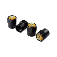 Load image into Gallery viewer, 4pcs Renault Yellow Background Logo Tire Valve Caps
