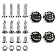 Load image into Gallery viewer, 4pcs License Plate Screws for Mercedes-Benz Frame

