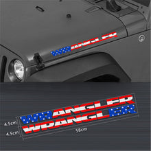 Load image into Gallery viewer, 2pcs Wrangler Logo Decal Stickers
