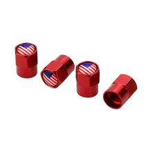 Load image into Gallery viewer, 4pcs Tire Valve Caps with USA flag
