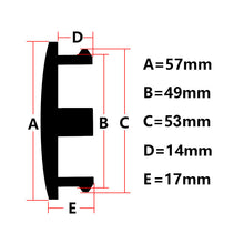 Load image into Gallery viewer, 4pcs Mazda Logo Wheel Center Hub Caps and 56mm Stickers
