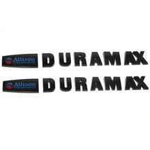 Load image into Gallery viewer, 2Pcs Chevrolet Allison Duramax Hood Emblems
