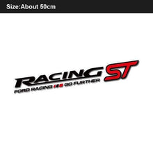 Load image into Gallery viewer, Racing ST Vinyl Decal for Ford
