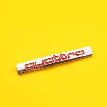 Load image into Gallery viewer, Car Rear Trunk Sticker Audi Quattro Logo
