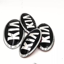 Load image into Gallery viewer, For KIA  K2 K3 KX3 K4 K5 Cerato Auto Grille Front Rear Trunk Tailgate Emblem ABS Alloy Chrome Sticker Exterior Modification
