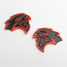 Load image into Gallery viewer, 2pcs SRT Hellcat Emblem Stickers for Dodge
