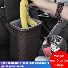 Load image into Gallery viewer, Car Seat Back Storage Bag Trash Bin for Land Rover Defender 110 Range Rover Freelander 1 X79 Discovery 3 4 X99 200 Sport Evoqu
