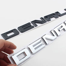 Load image into Gallery viewer, Auto ABS letter Emblem Decal for GMC Sierra Savana Terrain Acadia Envoy Safari DENALI/DENALIHD Logo Car Stickers accessories
