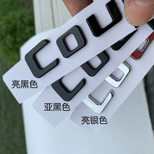 Load image into Gallery viewer, Car Sticker Coupe Emblem ABS Plastic Rear Trunk Badge for Mercedes Benz W204 W205 W212 W213 W176 W113
