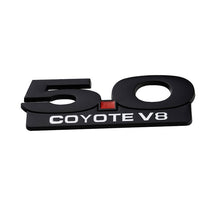 Load image into Gallery viewer, 3D Metal Car Accessories Sticker Decal Emblems for Ford Mondeo Kuga Ecosport 5.0 Coyote V8 Twin Turbo Logo Decoration Styling
