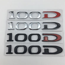 Load image into Gallery viewer, 3D Car Trunk Sticker Rear Badge Emblem Styling for Tesla Model 3 ModelS ModelX Roadster 75D 85D 90D 100D Letter Logo Accessories
