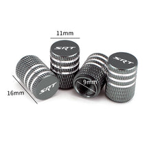 Load image into Gallery viewer, 4pcs Dodge SRT Logo Tire Valve Caps
