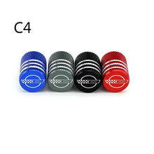 Load image into Gallery viewer, 4pcs Chevrolet Corvette Logo Tire Valve Caps
