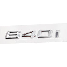 Load image into Gallery viewer, BMW 530i 535i 540i 640i 645i 650i Letter Rear Tail Emblem Sticker
