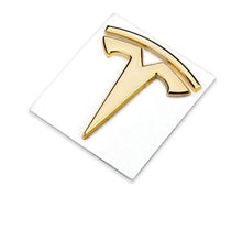 Load image into Gallery viewer, 6x5.5cm Car 3D Metal Sticker For Tesla Model 3 S X Y Logo Car rear Trunk Body Emblem Badge Decoration Accessories
