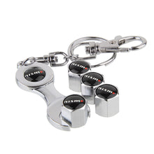 Load image into Gallery viewer, Car Wheel Tire Valve Caps with Nismo Logo for Nissan Qashqai Tiida Almera Altima Maxima Teana X-Trail Exterior Auto Accessories
