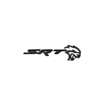 Load image into Gallery viewer, 2pcs dodge srt hellcat sticker Emblem
