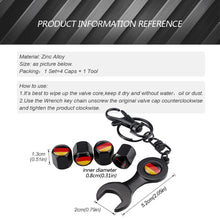 Load image into Gallery viewer, Auto Tyre Decoration for Toyota Mitsubishi Jaguar Land Rover Subaru Skoda Lexus JEEP Wheel Tire Valve Caps Rim Sticker Flag
