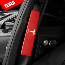 Load image into Gallery viewer, Tesla Logo Seat Belt Pads
