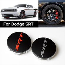 Load image into Gallery viewer, 63mm Wheel Center Hub Caps Dodge HellCat SRT
