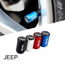 Load image into Gallery viewer, Sport Matt Tire Valve Caps for JEEP
