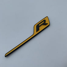 Load image into Gallery viewer, Abs Auto Rear Emblem Sticker Car Styling for Mercedes Benz AMG GTR GTS C63S E63S GLC63S GLE63S Long R S Letter Badge Decal
