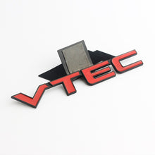 Load image into Gallery viewer, Car Styling for Honda VTEC Emblem Civic Odyssey CRV Crosstour City Jade H-RV CRZ Jazz Metal Auto Rear Side Sticker Decoration
