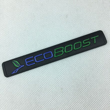 Load image into Gallery viewer, Metal ECOBOOST ECO BOOST Logo Emblem Badge Sticker for Ford Focus Fiesta Kuga Range Mendeo F150 Kuga Trunk Stickers
