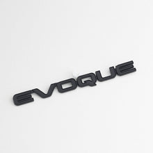 Load image into Gallery viewer, 3D Metal Alloy Car Rear Trunk Emblem Sticker for Land Rover EVOQUE Logo Range Rover Velar Sport Discovery 2 3 4 Defender L322
