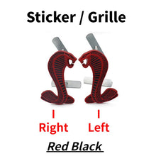 Load image into Gallery viewer, For Ford SHELBY Logo F150 Mondeo Mustang Focus 3 2 Fiesta MK7 Kuga Alloy Car Sticker Styling Auto Front Grille Emblem Decoration
