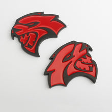 Load image into Gallery viewer, 2pcs SRT Hellcat Emblem Stickers for Dodge
