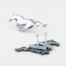 Load image into Gallery viewer, 15.5x6cm Metal Car Front Hood Grille Body Badge Horse Emblem Sticker Decal For Ford Focus Mondeo Mustang Shelby GT350
