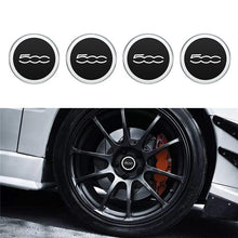 Load image into Gallery viewer, 4pcs 60mm Abarth FIAT 500 Wheel Center Hub Cap
