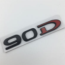 Load image into Gallery viewer, 3D Car Trunk Sticker Rear Badge Emblem Styling for Tesla Model 3 ModelS ModelX Roadster 75D 85D 90D 100D Letter Logo Accessories
