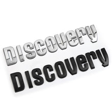 Load image into Gallery viewer, Car Exterior Decoration For Land Rover Discovery 2 3 4 5 Metal Discovery Logo Emblem Automobile Trunk Badge Sticker Accessories
