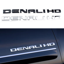 Load image into Gallery viewer, Auto ABS letter Emblem Decal for GMC Sierra Savana Terrain Acadia Envoy Safari DENALI/DENALIHD Logo Car Stickers accessories
