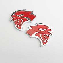 Load image into Gallery viewer, 2pcs SRT Hellcat Emblem Stickers for Dodge
