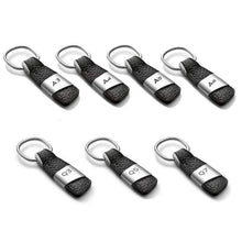 Load image into Gallery viewer, Audi Leather Keyring Black
