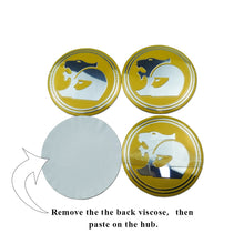 Load image into Gallery viewer, 56MM for Holden Commodore Colorado Hsv Cruze Captiva Barina Trailblazer Monaro 4pcs Car Wheel Center Hub Sticker Accessories
