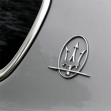 Load image into Gallery viewer, 2pcs Maserati Logo Emblem Stickers
