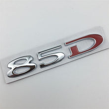 Load image into Gallery viewer, 3D Car Trunk Sticker Rear Badge Emblem Styling for Tesla Model 3 ModelS ModelX Roadster 75D 85D 90D 100D Letter Logo Accessories
